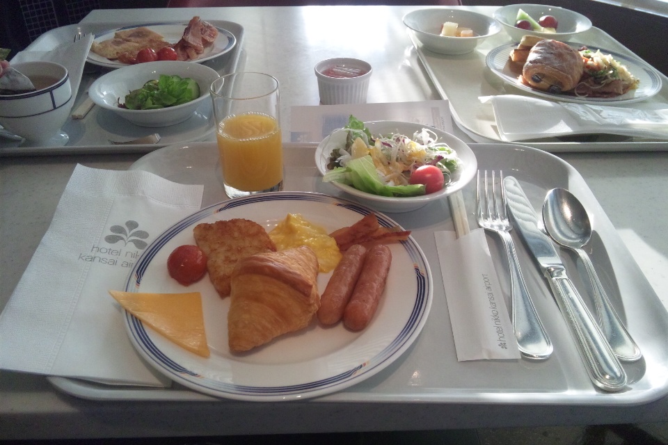 ホテル日航関西空港の朝食バイキング