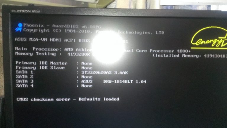 Fail count bios что это