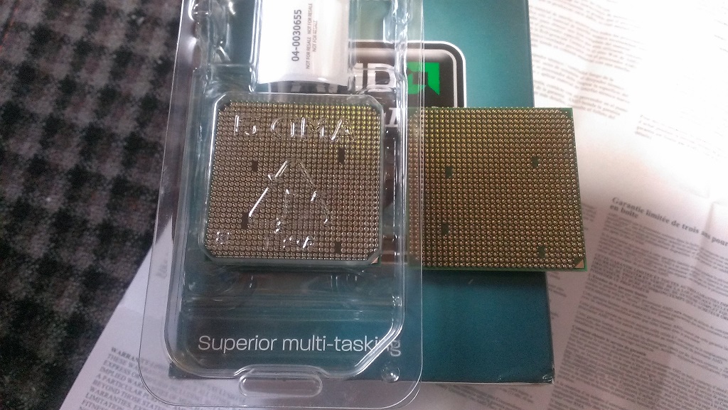 CPUのピン数が異なる